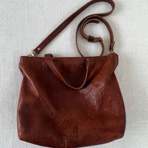 Portland Leather Goods Medium Crossbody Tote